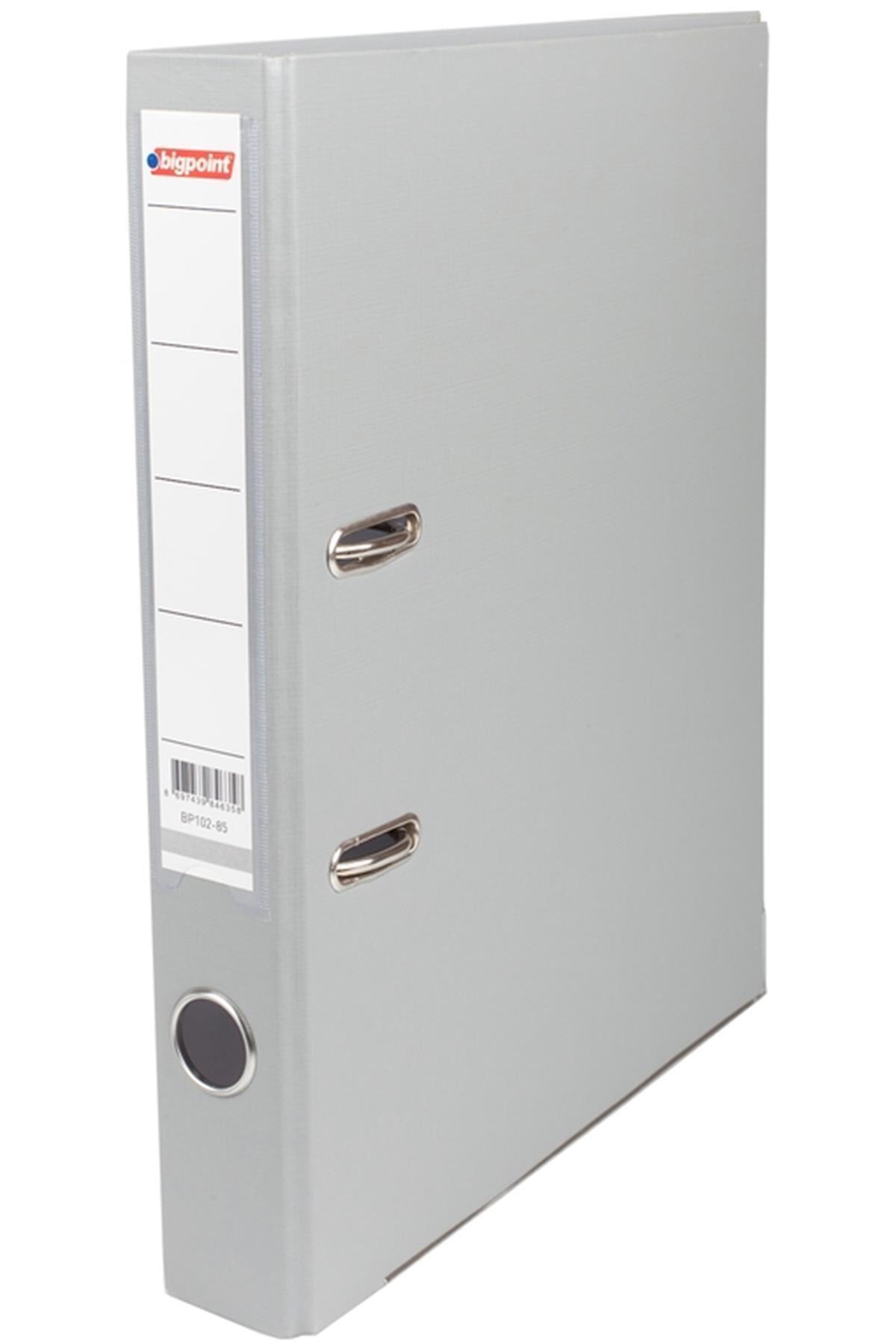 Bigpoint Plastik Klasör Dar A4 Gri