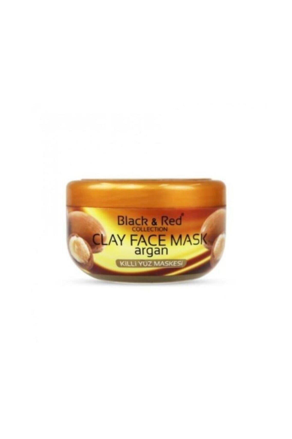 ماسک پاک کننده صورت خاک رس با روغن آرگان 400 گرم Black Red