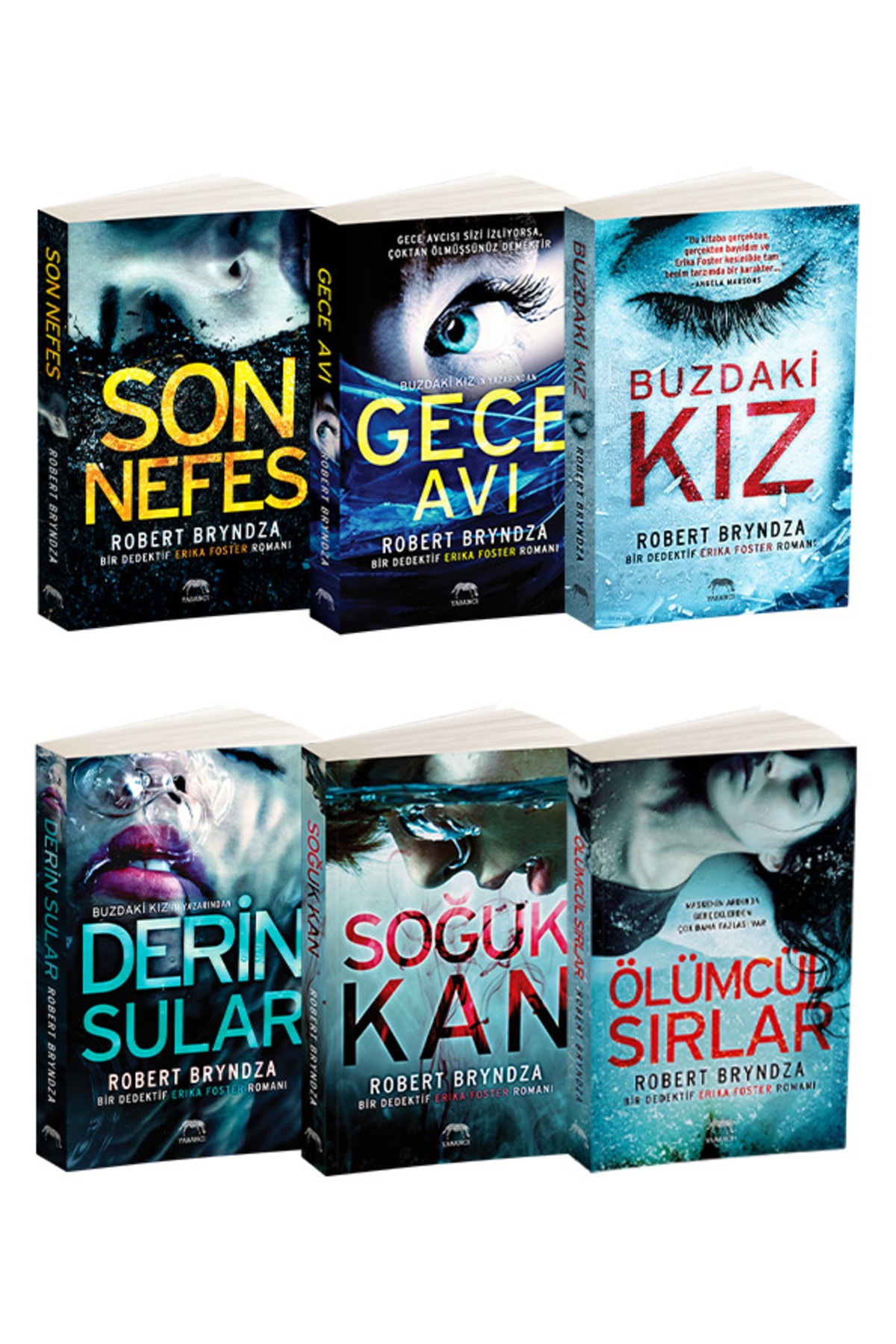 Yabancı Yayınları Erika Foster 6 Kitap Takım - Fiyatı, Yorumları