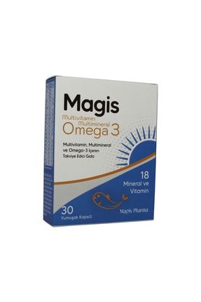 Magis Multivitamin Mineral + Omega 30 Kaps DRM868355537073087