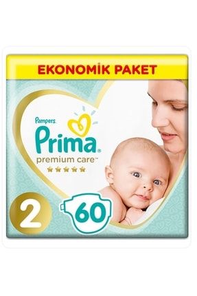 Premium Care 2 Beden 60 Adet Bebek Bezi Ekonomik Paket 81676062 / 60