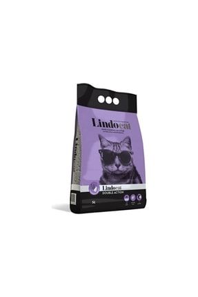 Lindocat Lavantalı Ince Taneli Topaklanan Kedi Kumu Lavantalı 5 Lt 5LİNLAV