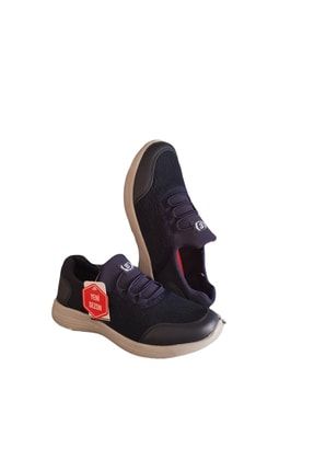 Lacivert - Kadın Siyah Günlük Bağcıksız Rahat Outdoor Casual Hafif Spor Yürüyüş Ayakkabı BL108
