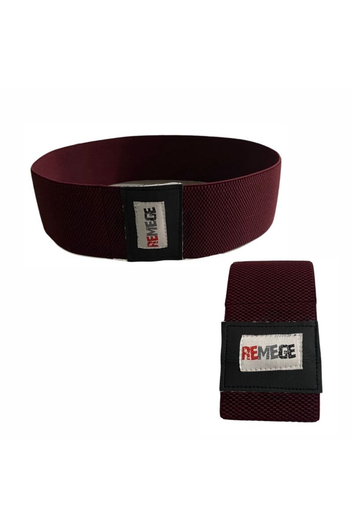 کش مقاومتی قرمز باند مقاومت باسن پا اسکوات تمرینات تناسب اندام Pilates Fitness Band REMEGE