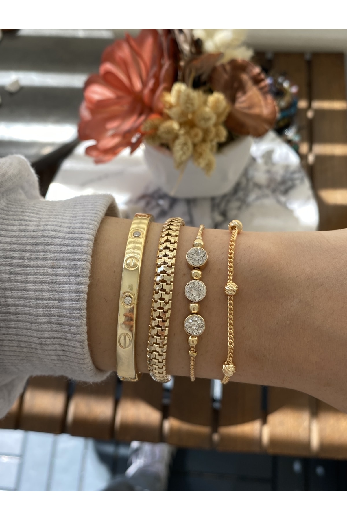 Jack Ferrero Kadın Altın Kaplama Bileklik 4 Lü Set Fiyatı, Yorumları