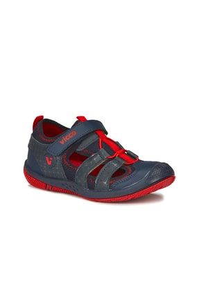 Sunny Basic Erkek Bebe Lacivert Kırmızılı Yazlık Spor Ayakkabısı B336