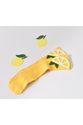 Kız Bebek Limon Figür Çorap (LİMON) Meyve10