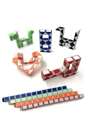 Magic Snake Rubik Şekilden Şekile Giren Sihirli Yılan Zeka KK-8200