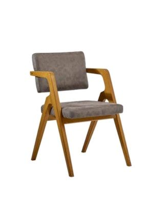 Sandalye Zus129 Ters V Ayak Model Yarım Kolçak Kayın Iskelet Rahat Oturum Baby Face Kumaş El Yapım Sandalye Zus129 Ters V Ayak MODEL