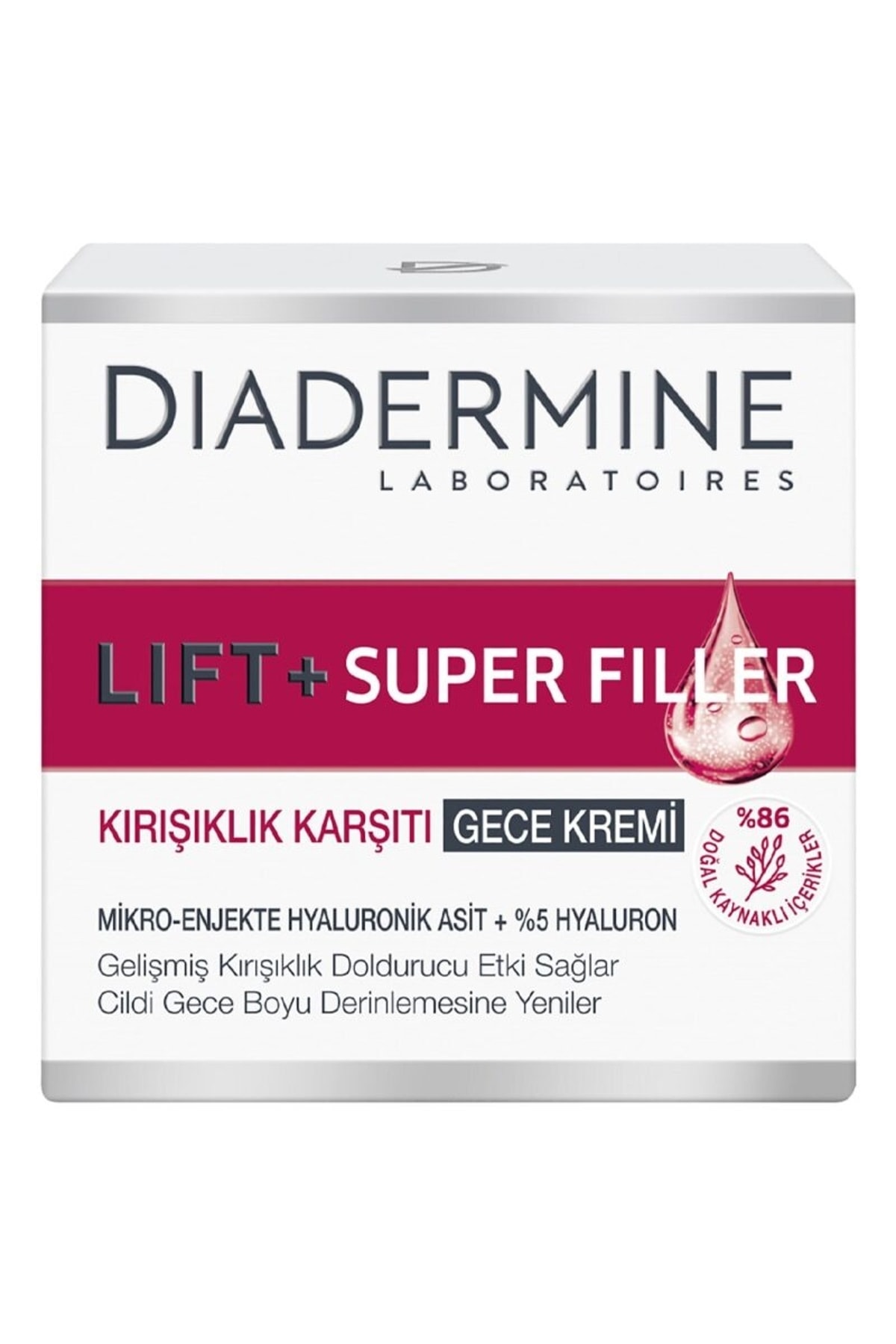 Diadermine Lift+ Super Filler Gece Kremi 50 Ml