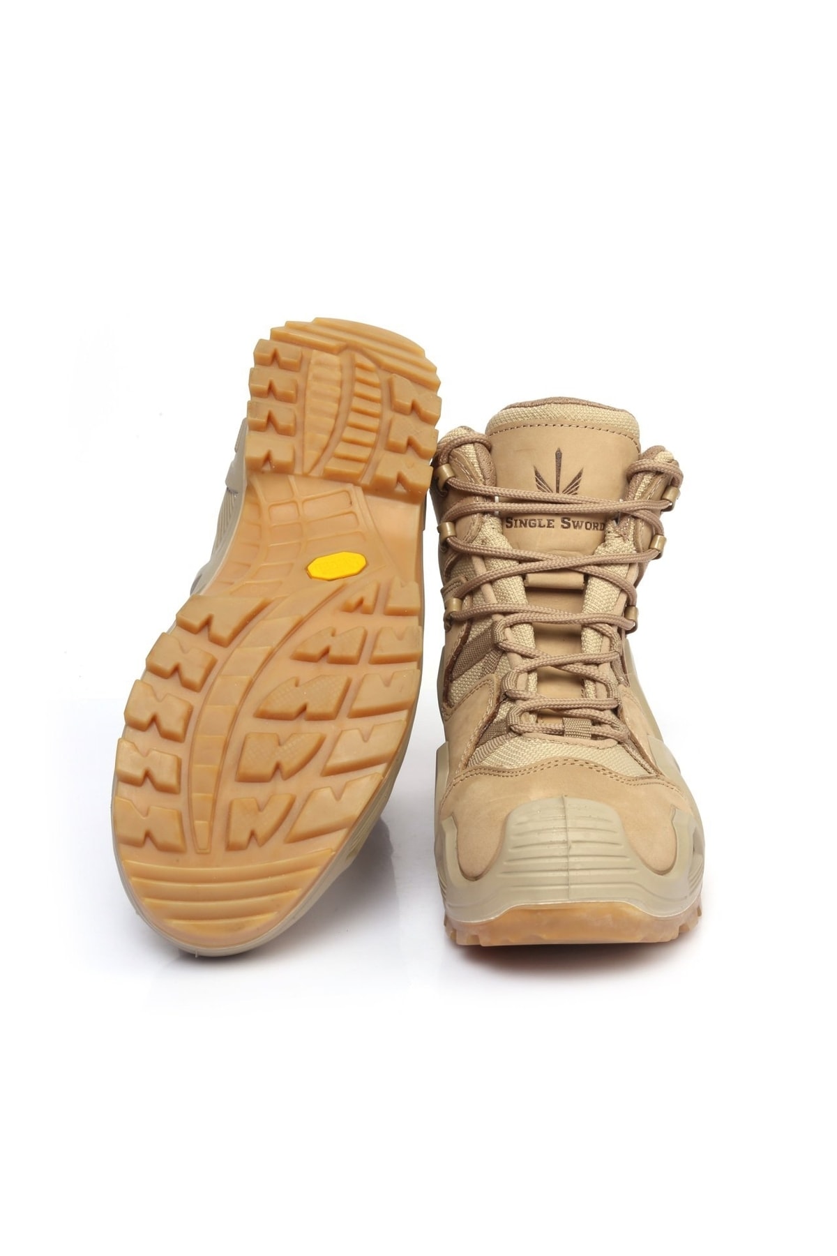 بوت مردانه بژ sıngle sword tactical | SS611 اورجینال - تصویر 2