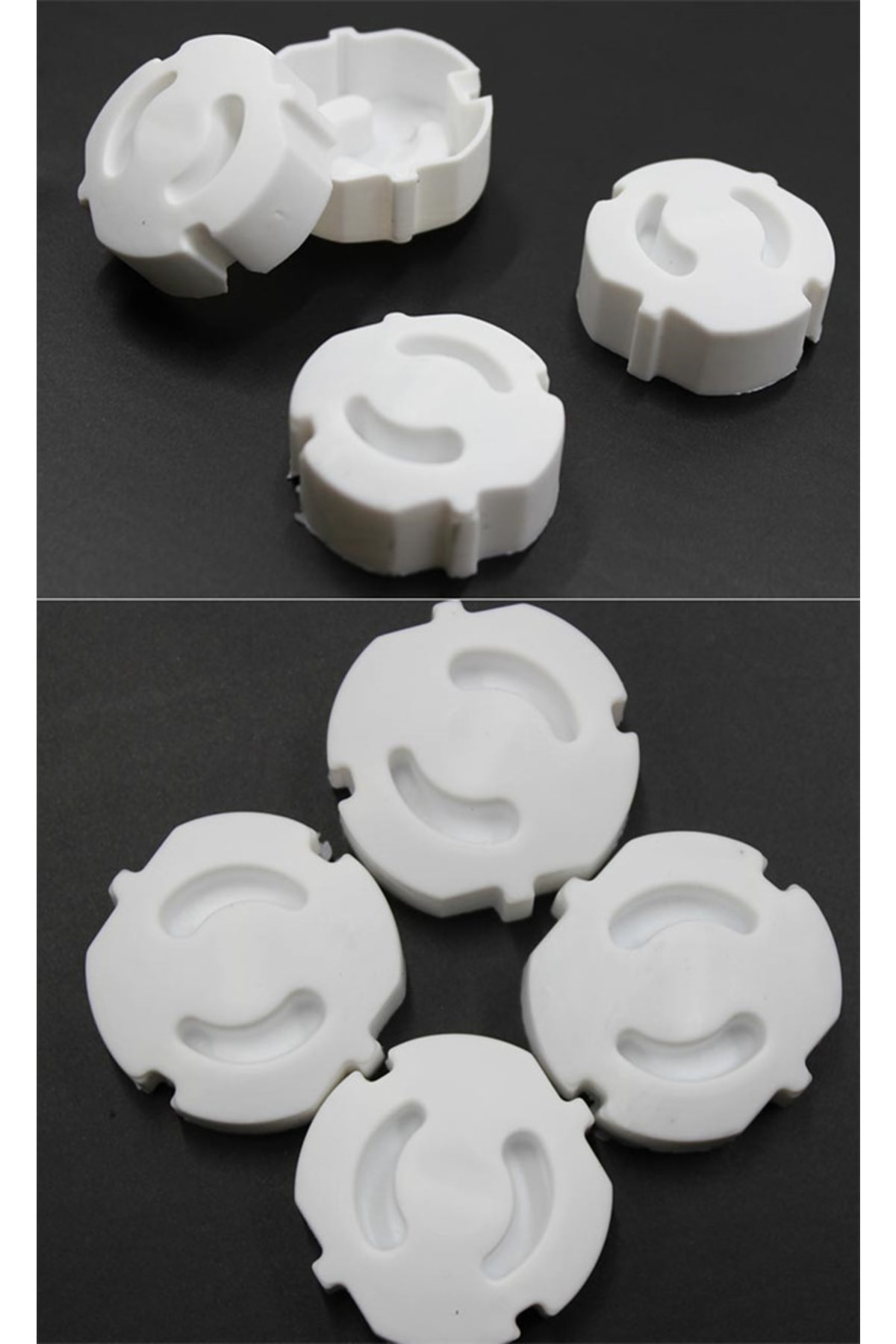 FırsatYeri Elektrik Priz Kapatıcı Seti 8 Adet Plastik Çocuk Güvenlik Kilidi Tüm Prizlerle Uyumlu Koruma Aparatı fotoğrafı 4 (önizleme)