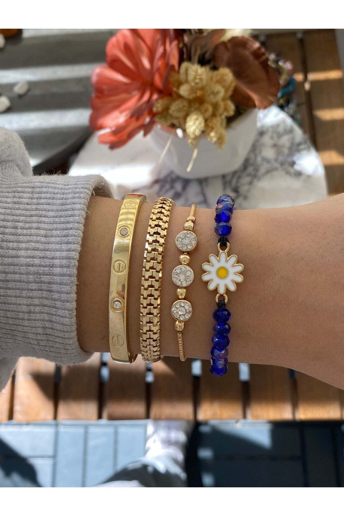 Gold plated bracelet shop women's