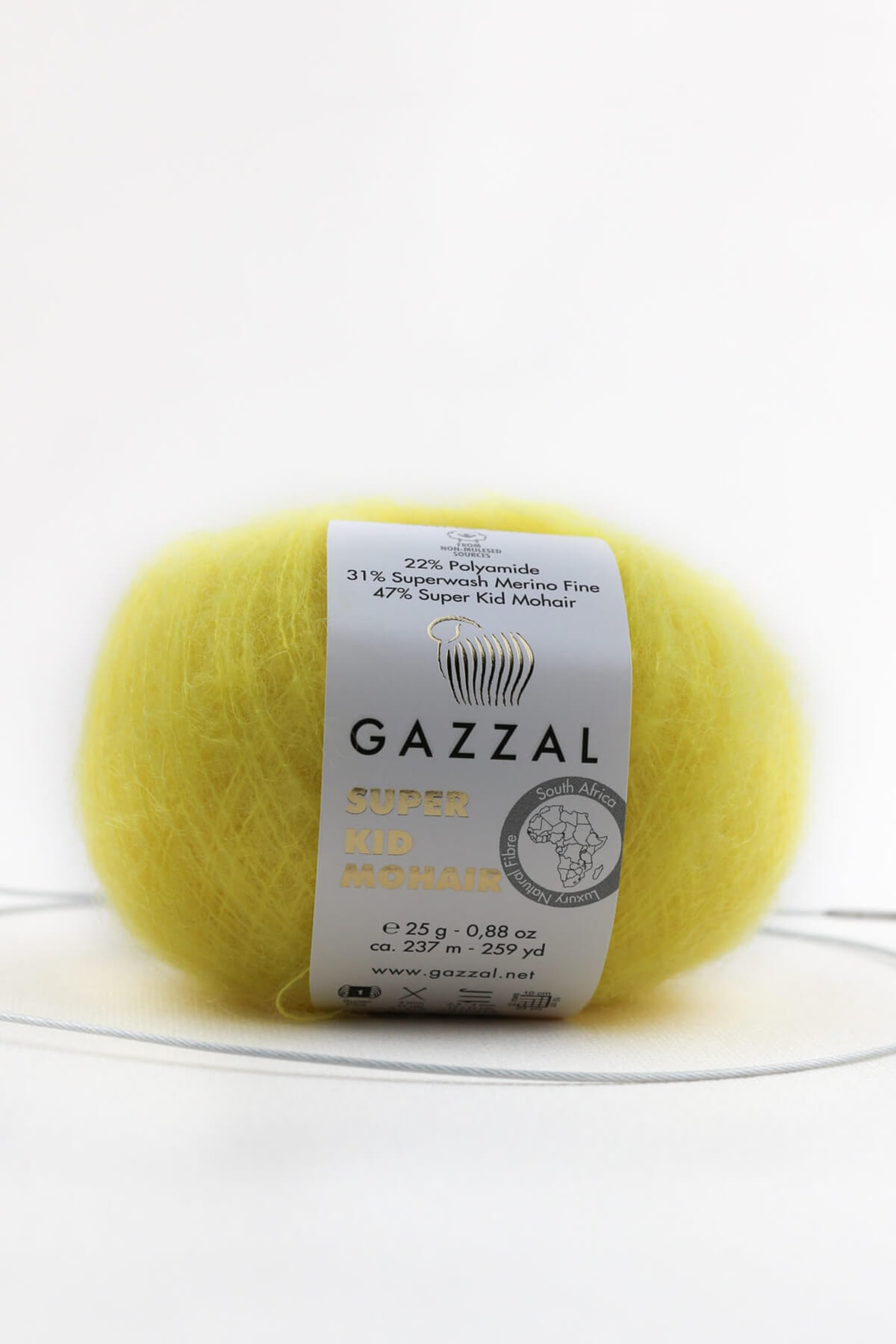 Super Kid Moss 25g 78% Wool 22% Pa Blended Natural Hand Knitting Rope Taka 64431