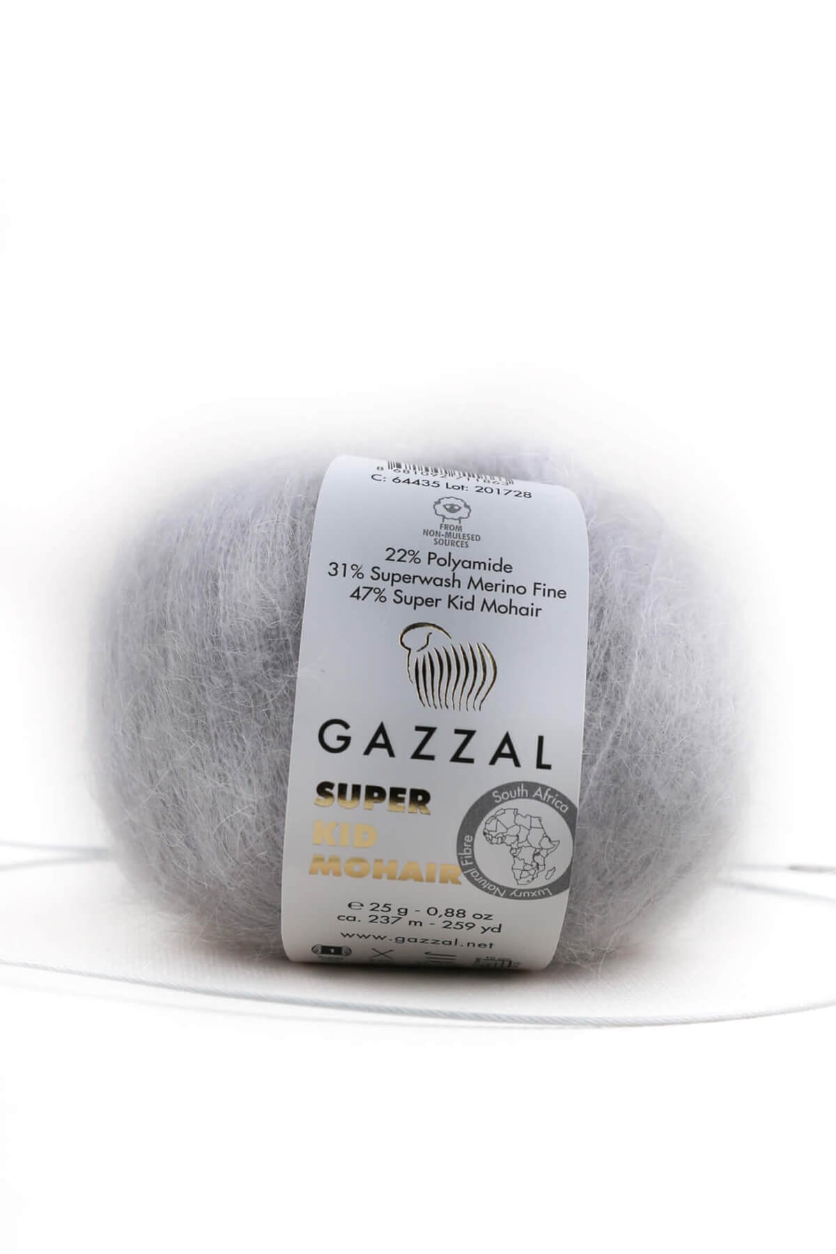 Super Kid Moss 25g 78% Wool-22% Pa Blended Natural Hand Knitting Yarn Taka Yarn (64435)