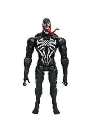 Sesli Işıklı Avengers Yenilmezler Karakter Figür Oyuncak Venom Siyah 30 cm Kl-8818 KL-8818-VNM SY