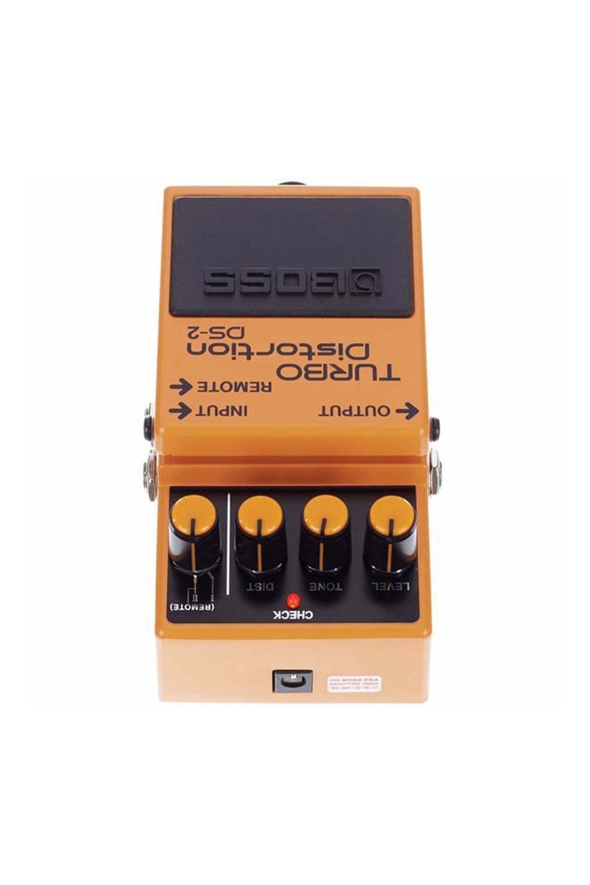 Turbo distortion outlet pedal