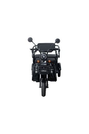 Mira 3 Tekerli Elektrikli Motosiklet - 60v 20ah X 5 Akülü - Siyah KR301