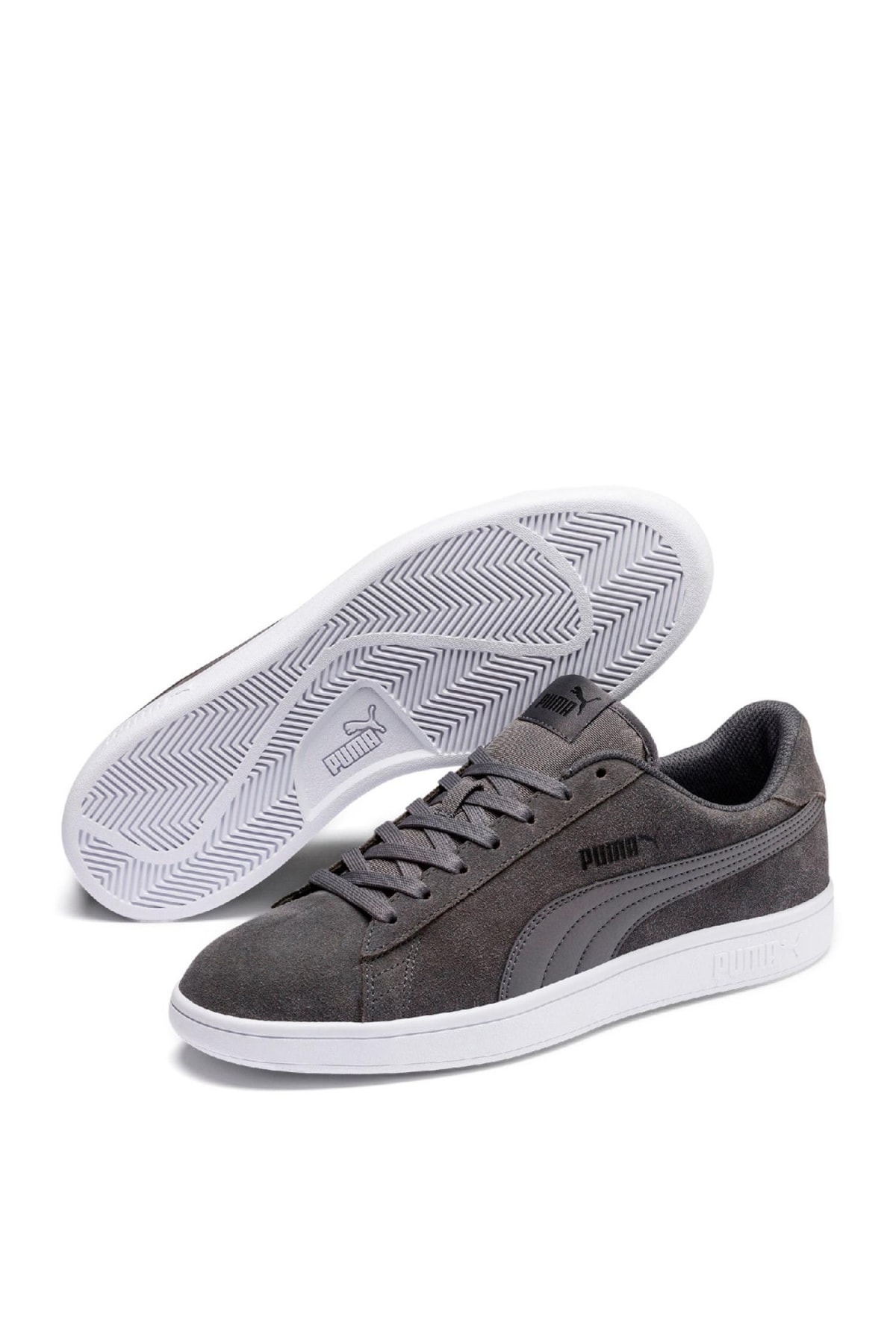 کفش Puma پوما اسپرت مردانه کژوال Smash V2 Castlerock 36498932 اورجینال - تصویر 14