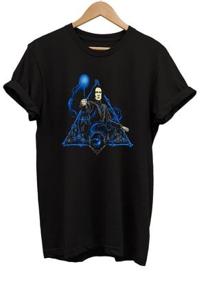 Harry Potter Severus Snape Baskılı %100 Pamuk Oversize T-shirt Büyük Beden Tişört rm4f