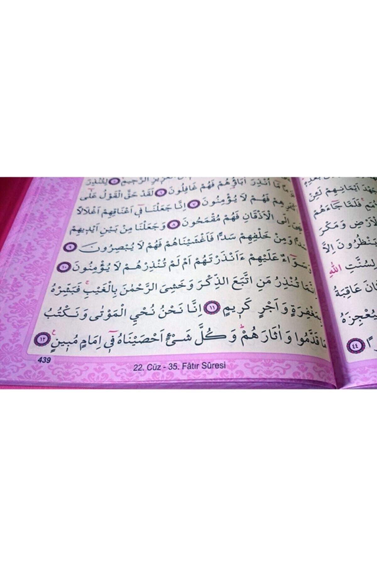 Haktan Yayın Dağıtım Pembe Renk Sesli Kuranı Kerim Rahle Boy - Haktan Yayınları fotoğrafı 4 (önizleme)
