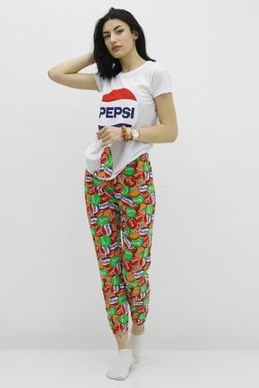 Pepsi Baskılı Pijama Takımı P-020123