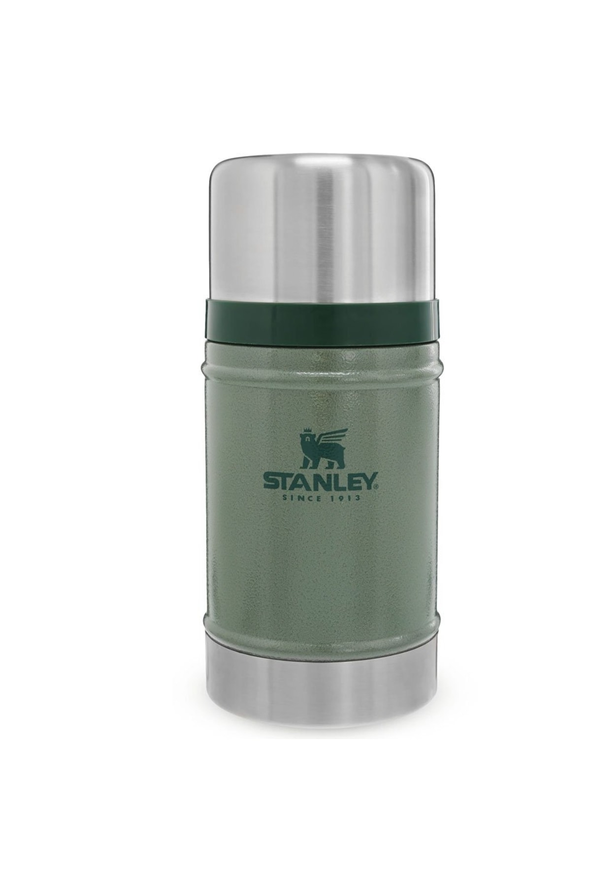 قمقمه غذای سبز وکیوم کلاسیک استیل 0.70 لیتری استنلی Stanley