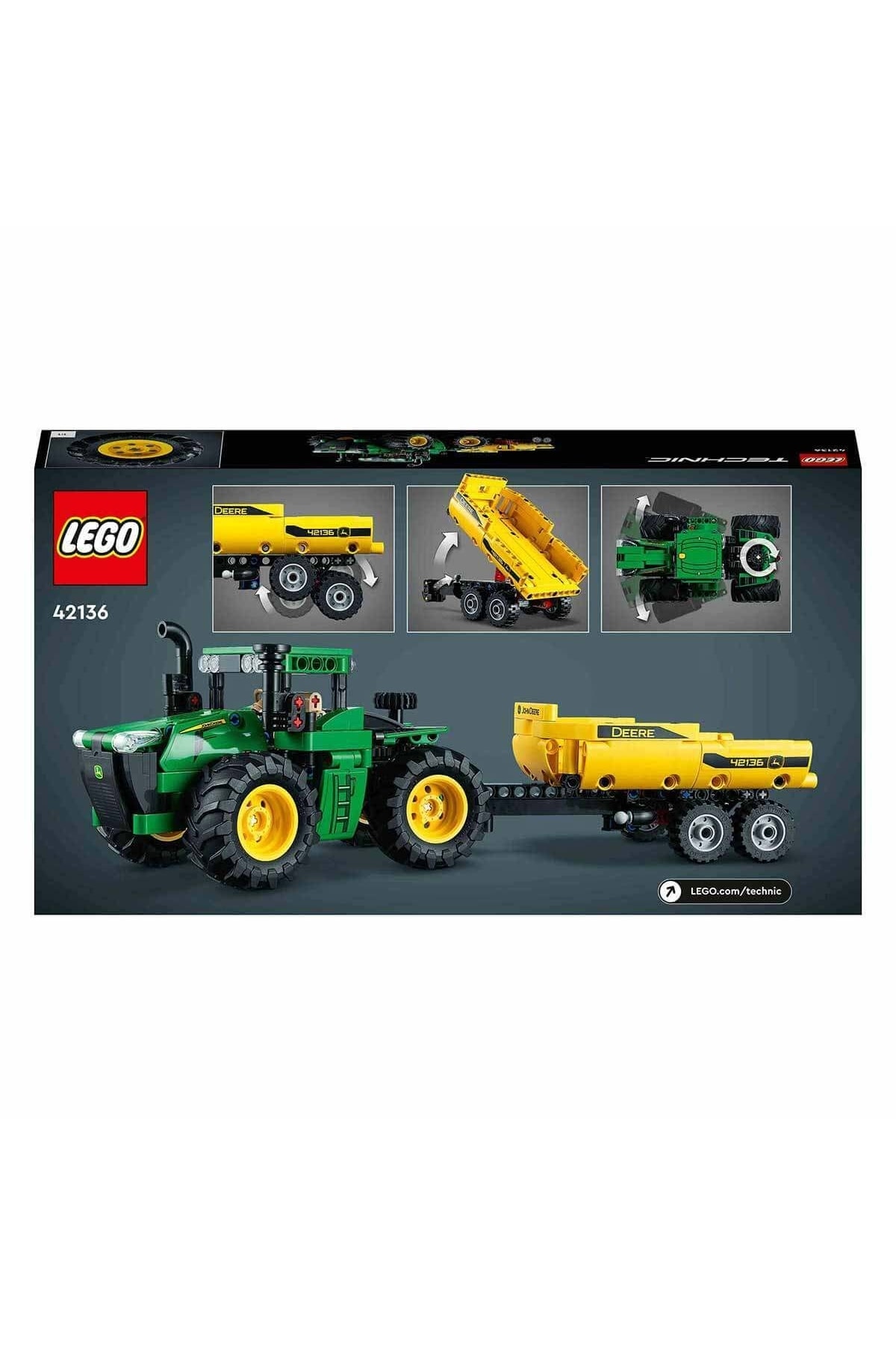 تکنیک جان دیر 9620R تراکتور 4WD 42136