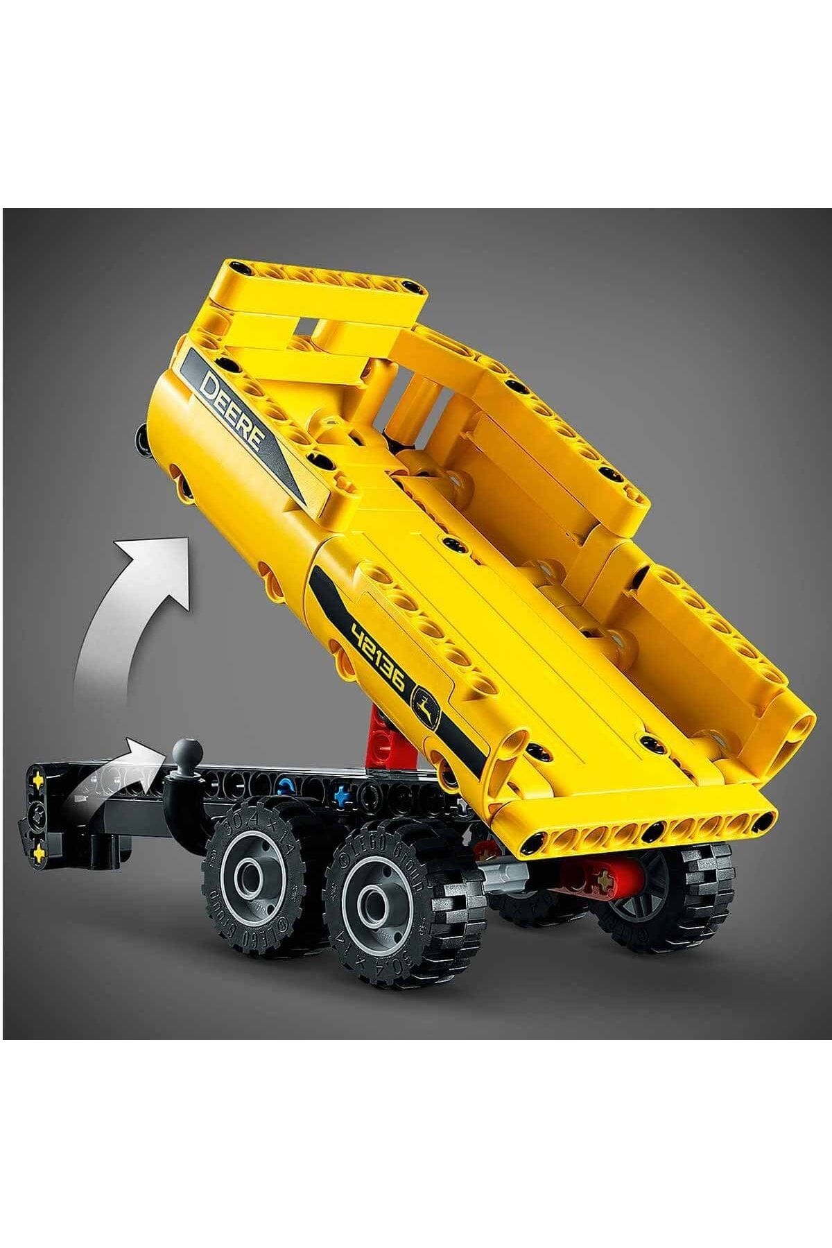 LEGO-جرار تكنيك جون دير 9620r رباعي الدفع 42136 6