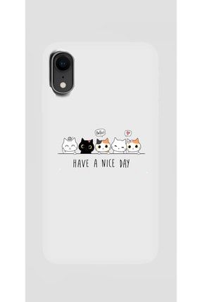 Iphone Xr Kılıf Mini Kedicikler Baskılı Lansman Silikon Kılıf Kapak Hc-Xr-Lans-Baskı-16