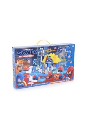Sonic Otopark Oyuncak Seti - Sonic Garaj Oyuncak - Araba Yolu Seti sncfgrs01