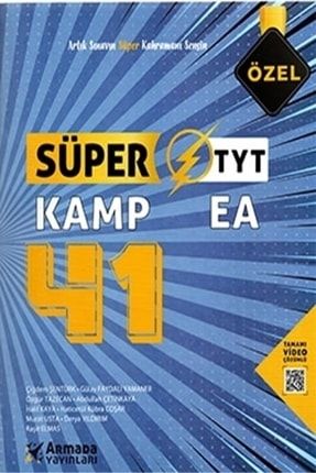 Armada Yayınları Süper Tyt Kamp 41 Eşit Ağırlık Soru Kitabı PALME-029921