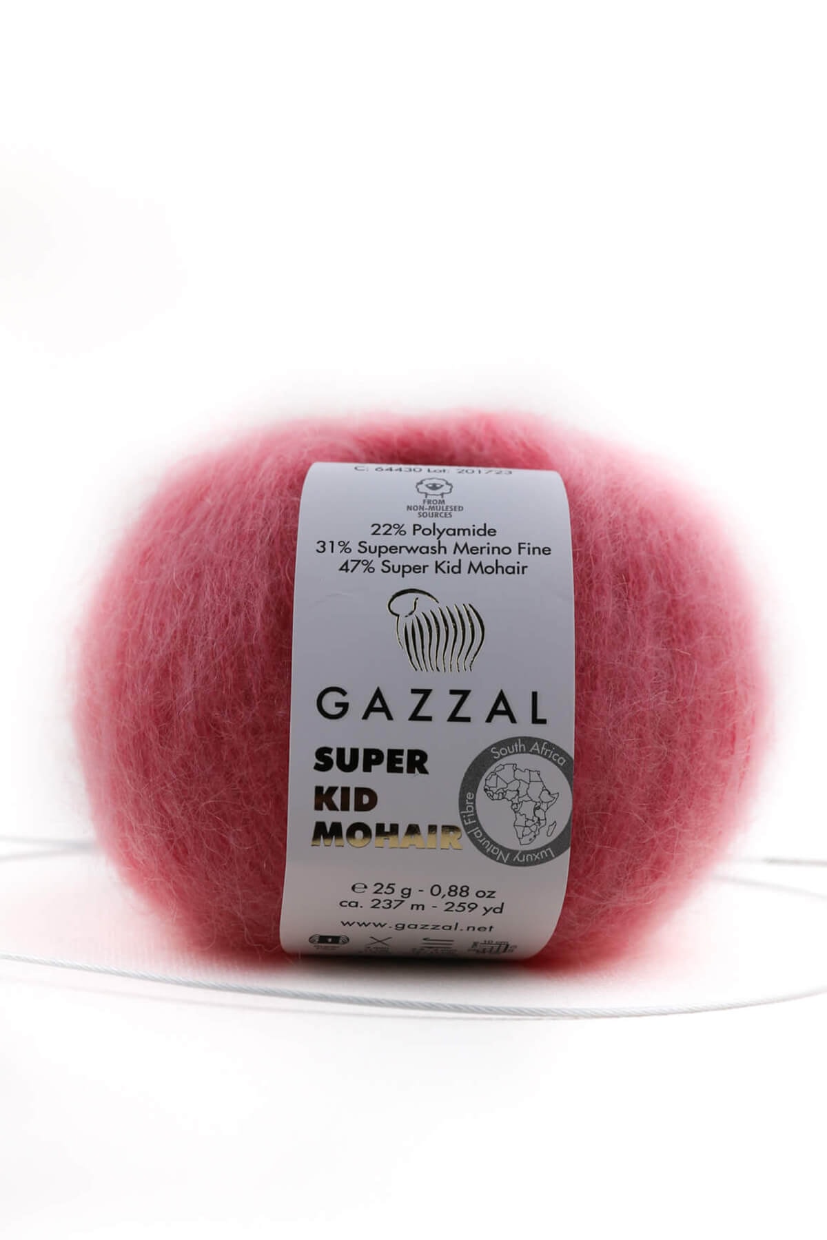 Super Kid Moss 25g 78% Wool-22% Pa Blended Natural Hand Knitting Yarn Taka Yarn (64430)