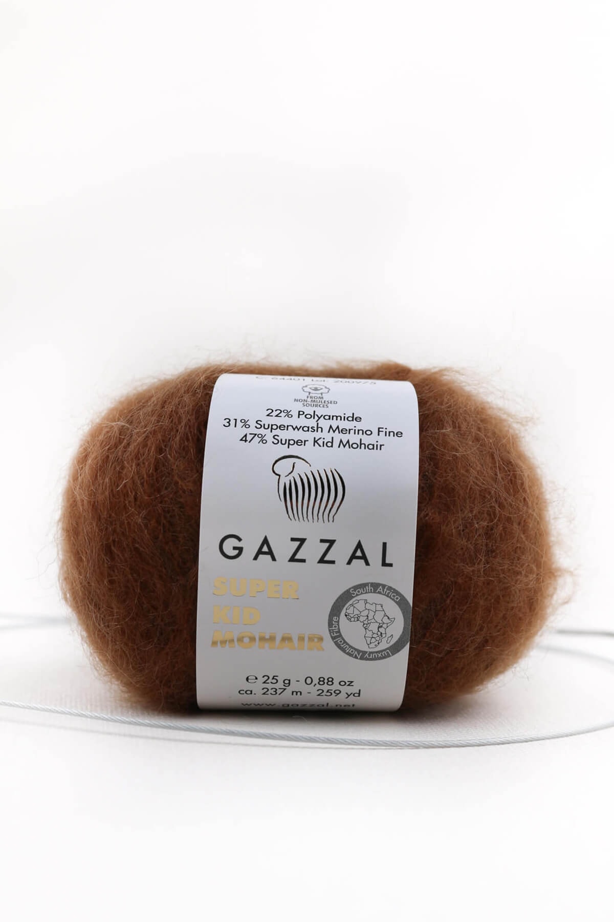 Super Kid Moss 25g 78% Wool-22% Pa Blended Natural Hand Knitting Yarn Taka Yarn (64401)