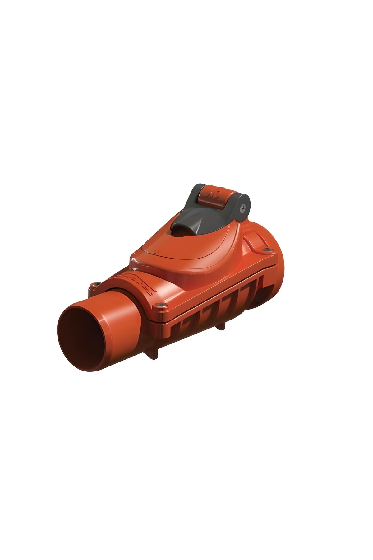 ÖZEK PAZARLAMA Plastik Pissu Çekvalfi / Atık Su Çekvalfi 50'lik Kilitleme Özellikli