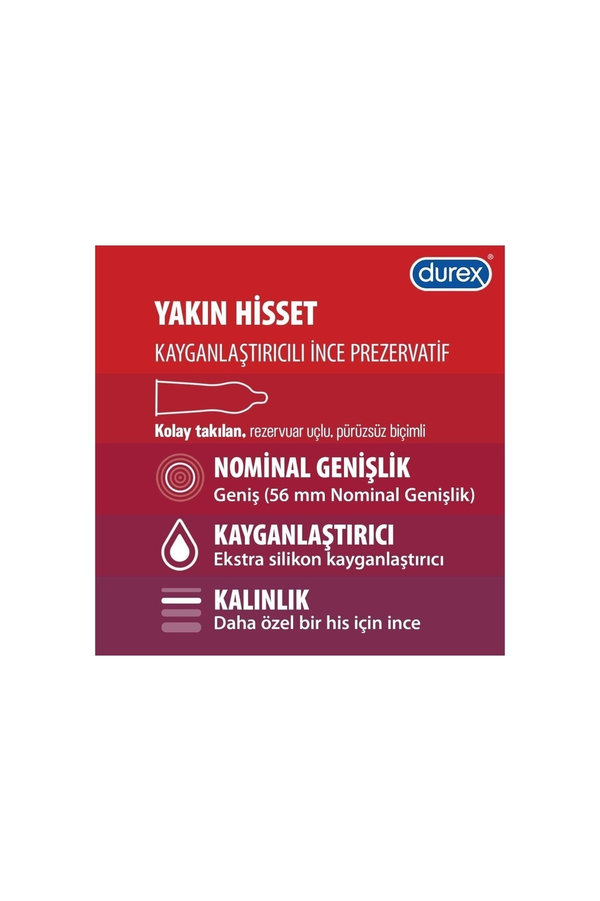 Zevk Paketi 60’lı Prezervatif Yok Ötesi Intense Uyarıcı Jelli Ve Tırtıkl+ Yakın Hisset +ı 3