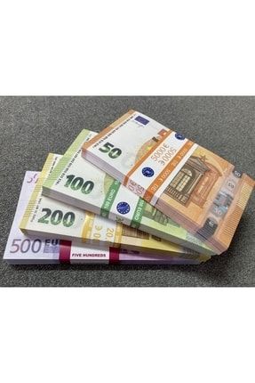 Yeni 400 Adet Euro 50-100 -200 Ve 500 Euro Geçersiz Para Eğlence Parası 400 EURO