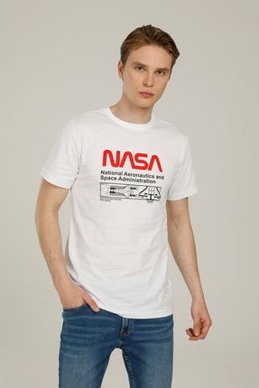 Sn711 Nasa Sky T-shırt 2f Erkek Kısa Kol T-shirt TYC00426552376
