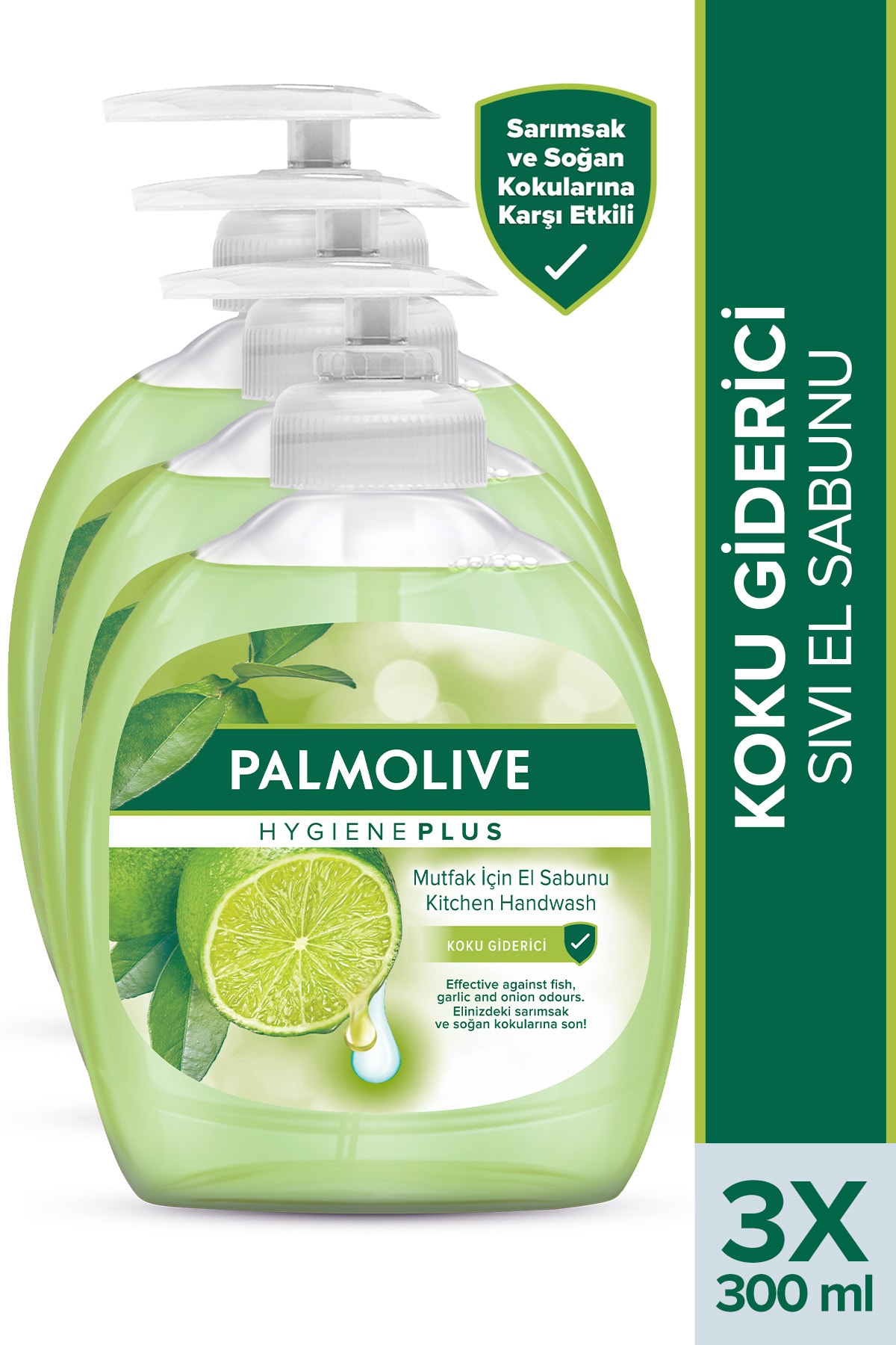 Palmolive Mutfak için Koku Giderici Sıvı El Sabunu 3 X 300 ml