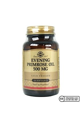 Evening Primrose Oil 500 mg 60 Softjel 033984010413