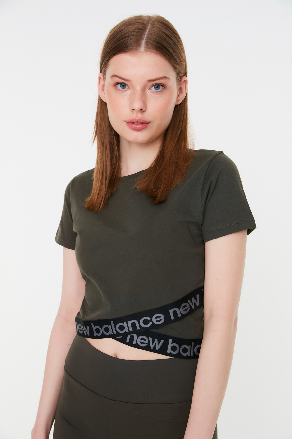 New Balance Kadın Spor T-Shirt - WTT009-TPG