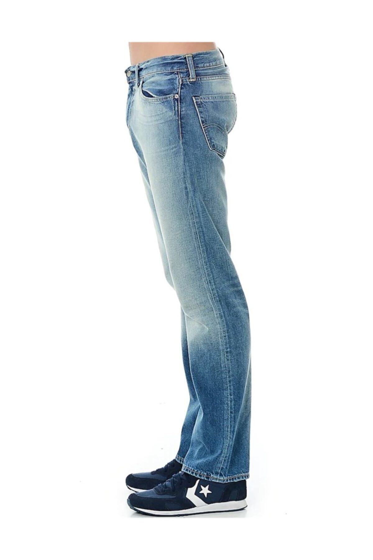 شلوار جین لیوایز مردانه پنبه ای آبی   Straight/استریج فاق کوتاه   Straight/استریج  | Levi's 29990-0187 TR - تصویر 3