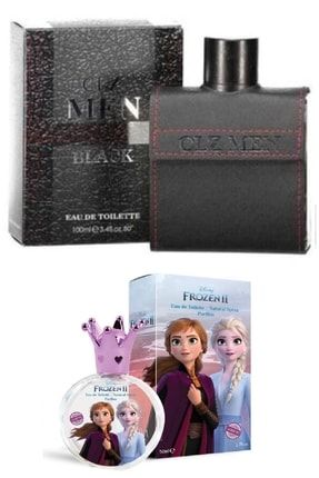 Black Ve Disney Frozen Baba Kız Parfüm Seti clzblackfrozen