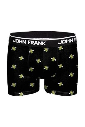 Money Flies Erkek Siyah Boxer Jfbd306-02 JFBD306