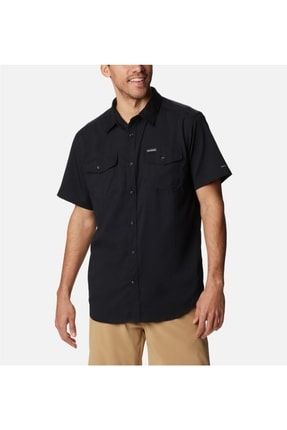 Utilizer Iı Solid Short Sleeve Shirt Erkek Kısa Kollu Outdoor Gömlek Siyah Ao9136-011 AO9136-011