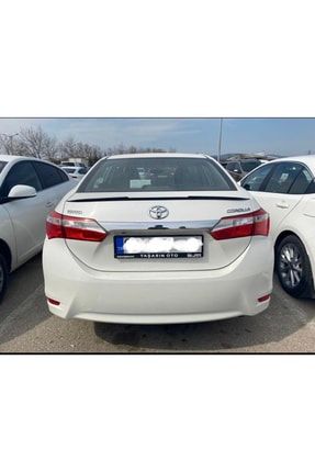 Toyota Corolla Spoiler Yarasa Tip 120 Cm Plastik Siyah Fv120cm09