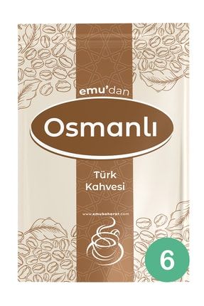 Osmanlı Türk Kahvesi 150 Gr 6 Adet EMU_TÜRKKAHVESİ150GR_6ADET