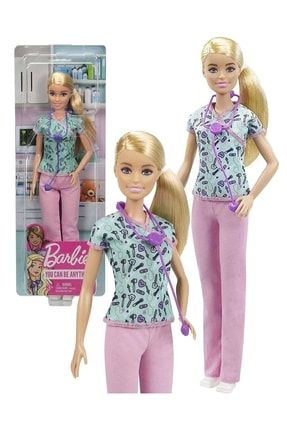 Hemşire Bebek Barbie Kariyer Meslekler Serisi Orijinal Ürün CTT00465