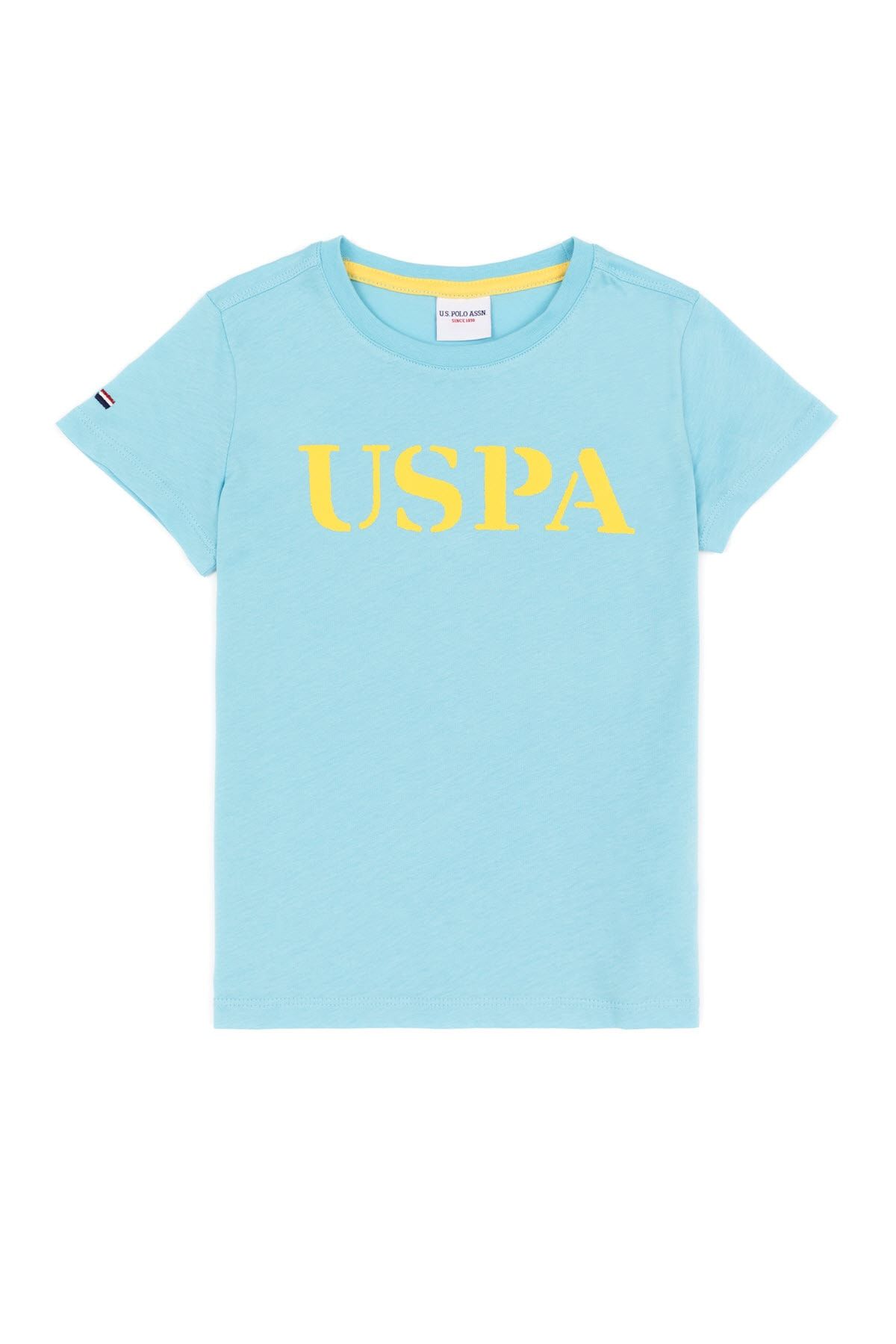 U.S. Polo Assn.-Tricou verde pentru băiat 1