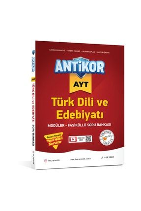 Fdd Ayt Antikor Türk Dili Ve Edebiyatı Soru Bankası 9786053217022